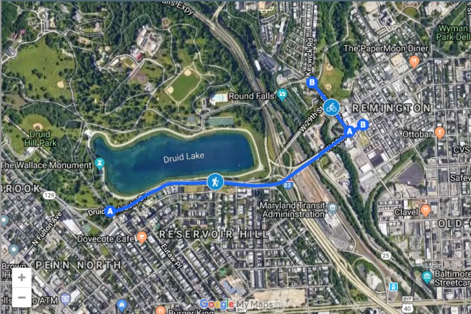 Baltimore Multi-Modal Path
